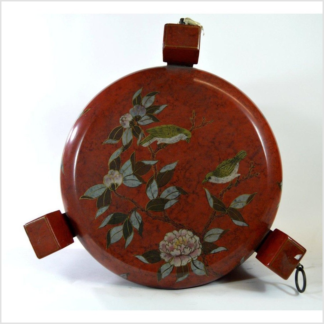 Chinese Lacquered Nightstand-8. Asian & Chinese Furniture, Art, Antiques, Vintage Home Décor for sale at FEA Home