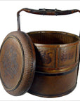 Chinese Large Wedding Basket-3. Asian & Chinese Furniture, Art, Antiques, Vintage Home Décor for sale at FEA Home