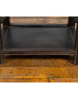 Chinese Late Qing Dynasty 1900s Stool with Cloud-Carved Apron and Lower Shelf-13. Asian & Chinese Furniture, Art, Antiques, Vintage Home Décor for sale at FEA Home