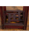 Chinese Late Qing Dynasty 1900s Tiered Table with Drawer and Fretwork Shelf-14. Asian & Chinese Furniture, Art, Antiques, Vintage Home Décor for sale at FEA Home