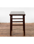 Chinese Late Qing Dynasty Elm Scholar's Table with Custom Lacquer Finish-17. Asian & Chinese Furniture, Art, Antiques, Vintage Home Décor for sale at FEA Home