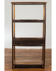 Tall Wooden Three-Shelf Bookcase with Two Drawers-14. Asian & Chinese Furniture, Art, Antiques, Vintage Home Décor for sale at FEA Home