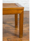 Chinese Late Qing Dynasty Side Table with Woven Rattan Top and Horse Hoof Feet-10. Asian & Chinese Furniture, Art, Antiques, Vintage Home Décor for sale at FEA Home