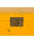 Chinese Late Qing Dynasty Yellow Lacquered Blanket Chest with Brass Hardware-19. Asian & Chinese Furniture, Art, Antiques, Vintage Home Décor for sale at FEA Home