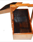 Chinese Lidded Wood Box-6. Asian & Chinese Furniture, Art, Antiques, Vintage Home Décor for sale at FEA Home