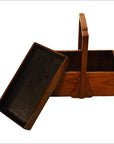 Chinese Lidded Wood Box-1. Asian & Chinese Furniture, Art, Antiques, Vintage Home Décor for sale at FEA Home