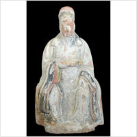 17th Century Ming Dynasty Terracotta Court Figure Statuette