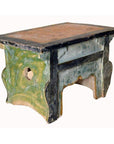 Chinese Ming Dynasty Petite Glazed Terracotta Bench from the 17th Century-4. Asian & Chinese Furniture, Art, Antiques, Vintage Home Décor for sale at FEA Home