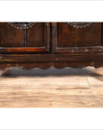 Chinese Ming Dynasty Style Butterfly Cabinet with Carved Spandrels and Doors-11. Asian & Chinese Furniture, Art, Antiques, Vintage Home Décor for sale at FEA Home
