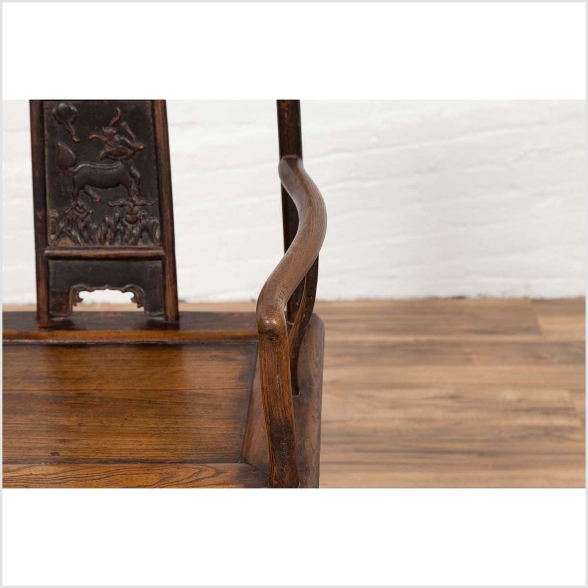 Chinese Wedding Ming Dynasty Chair With Elmwood-11. Asian & Chinese Furniture, Art, Antiques, Vintage Home Décor for sale at FEA Home