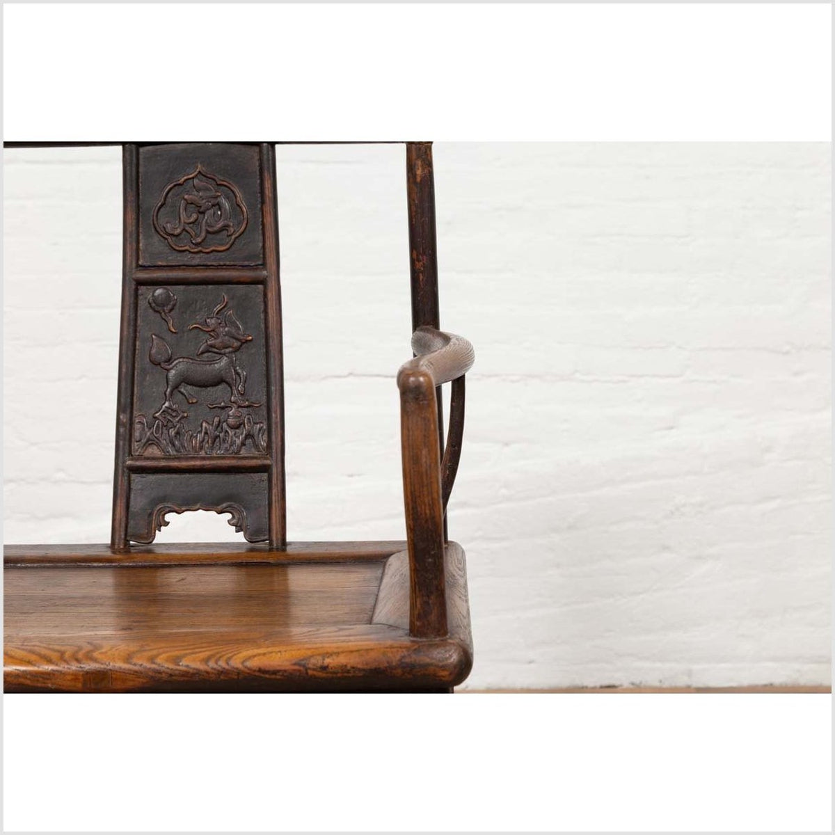 Chinese Wedding Ming Dynasty Chair With Elmwood-10. Asian & Chinese Furniture, Art, Antiques, Vintage Home Décor for sale at FEA Home
