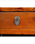Chinese Ming Style Elm Wardrobe with Two Doors, Hidden Drawers and Carved Skirt-14. Asian & Chinese Furniture, Art, Antiques, Vintage Home Décor for sale at FEA Home