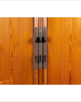Chinese Ming Style Elm Wardrobe with Two Doors, Hidden Drawers and Carved Skirt-7. Asian & Chinese Furniture, Art, Antiques, Vintage Home Décor for sale at FEA Home