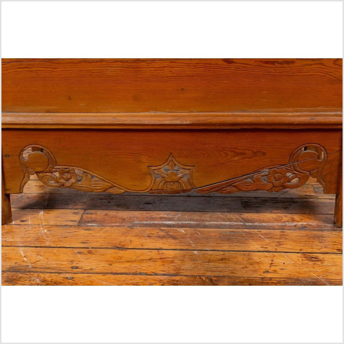 Chinese Ming Style Elm Wardrobe with Two Doors, Hidden Drawers and Carved Skirt-8. Asian & Chinese Furniture, Art, Antiques, Vintage Home Décor for sale at FEA Home