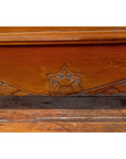 Chinese Ming Style Elm Wardrobe with Two Doors, Hidden Drawers and Carved Skirt-10. Asian & Chinese Furniture, Art, Antiques, Vintage Home Décor for sale at FEA Home
