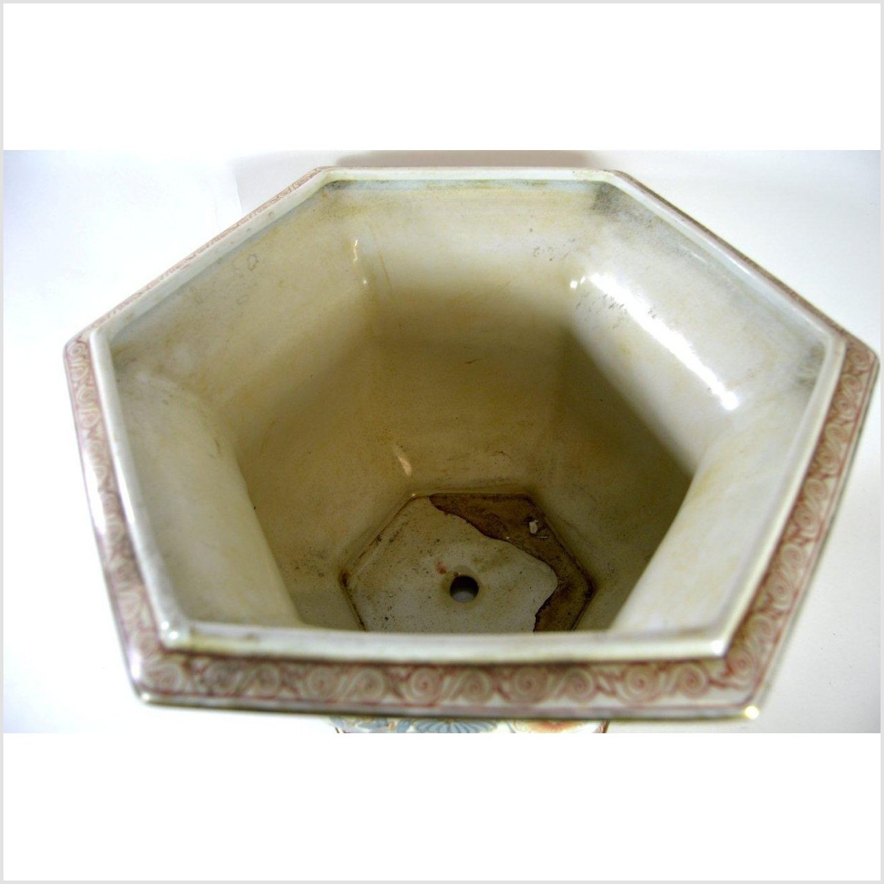 Chinese Porcelain Planter-7. Asian & Chinese Furniture, Art, Antiques, Vintage Home Décor for sale at FEA Home