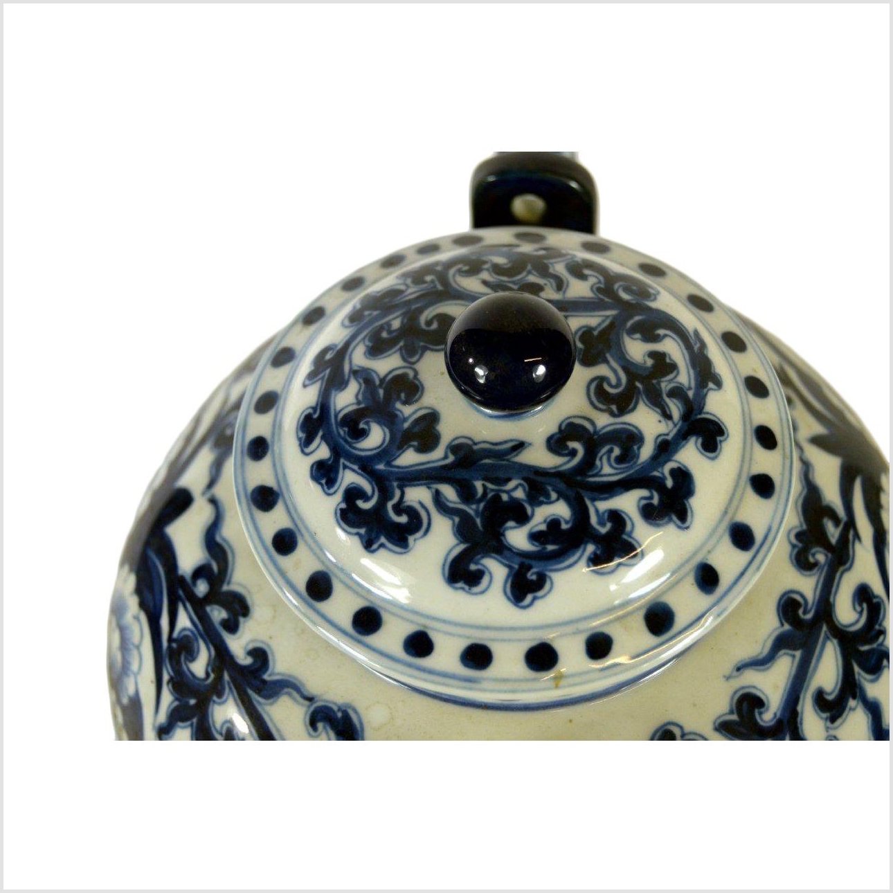 Chinese Porcelain Teapot-8. Asian & Chinese Furniture, Art, Antiques, Vintage Home Décor for sale at FEA Home