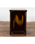 Chinese Qing Dynasty 19th Century Side Cabinet with Black and Brown Lacquer-11. Asian & Chinese Furniture, Art, Antiques, Vintage Home Décor for sale at FEA Home