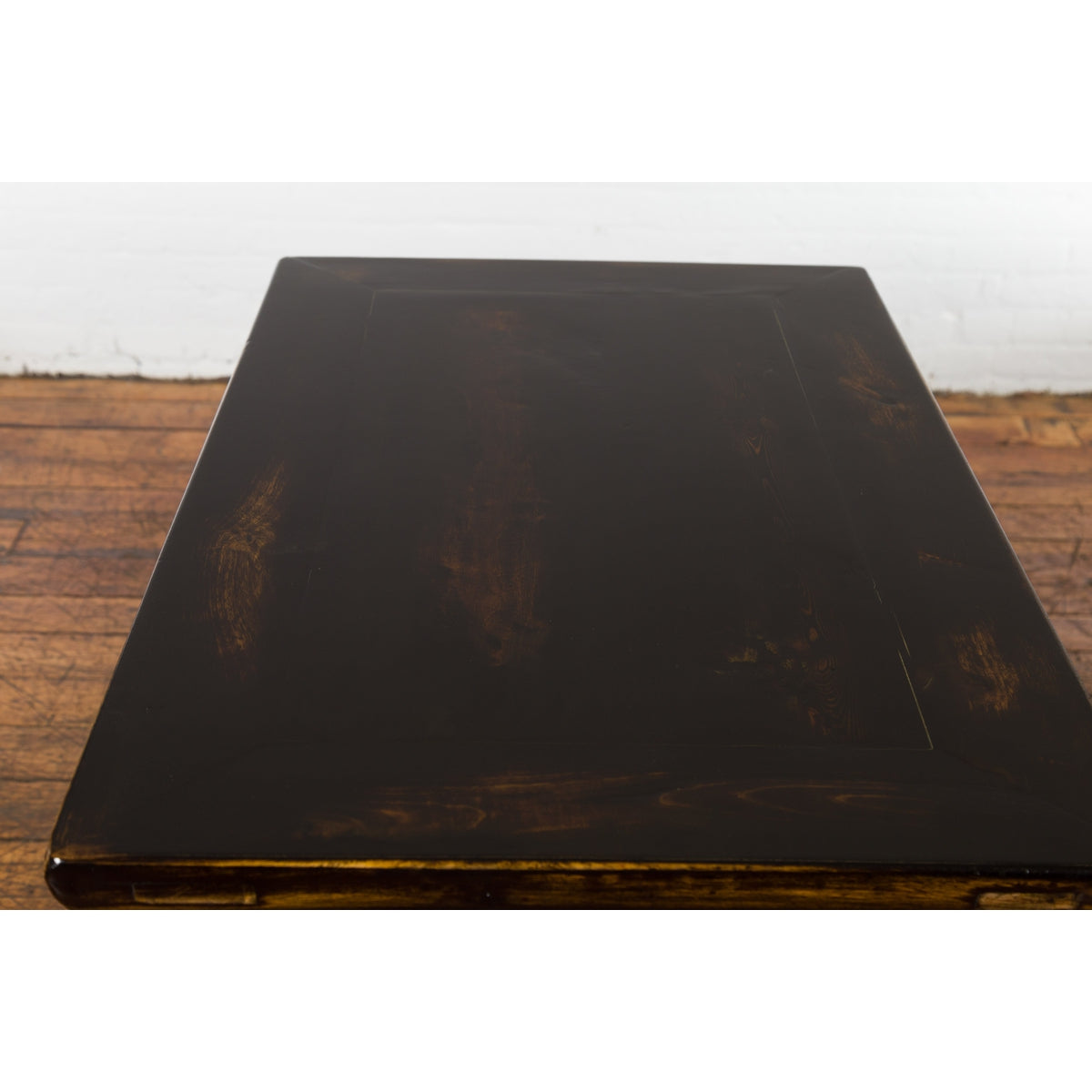 Chinese Qing Dynasty 19th Century Side Cabinet with Black and Brown Lacquer-12. Asian & Chinese Furniture, Art, Antiques, Vintage Home Décor for sale at FEA Home
