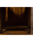 Chinese Qing Dynasty 19th Century Side Cabinet with Black and Brown Lacquer-14. Asian & Chinese Furniture, Art, Antiques, Vintage Home Décor for sale at FEA Home
