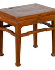 Chinese Qing Dynasty 19th Century Side Table with Humpback Stretchers-1. Asian & Chinese Furniture, Art, Antiques, Vintage Home Décor for sale at FEA Home