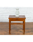 Chinese Qing Dynasty 19th Century Side Table with Humpback Stretchers-13. Asian & Chinese Furniture, Art, Antiques, Vintage Home Décor for sale at FEA Home