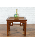 Chinese Qing Dynasty 19th Century Stool or Drinks Table with Woven Rattan Top-5. Asian & Chinese Furniture, Art, Antiques, Vintage Home Décor for sale at FEA Home