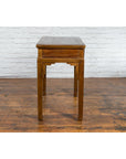 Chinese Qing Dynasty 19th Century Two-Drawer Desk with Bronze Butterfly Hardware-12. Asian & Chinese Furniture, Art, Antiques, Vintage Home Décor for sale at FEA Home