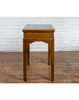 Chinese Qing Dynasty 19th Century Two-Drawer Desk with Bronze Butterfly Hardware-14. Asian & Chinese Furniture, Art, Antiques, Vintage Home Décor for sale at FEA Home