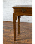 Chinese Qing Dynasty 19th Century Two-Drawer Desk with Bronze Butterfly Hardware-8. Asian & Chinese Furniture, Art, Antiques, Vintage Home Décor for sale at FEA Home