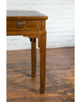Chinese Qing Dynasty 19th Century Two-Drawer Desk with Bronze Butterfly Hardware-9. Asian & Chinese Furniture, Art, Antiques, Vintage Home Décor for sale at FEA Home