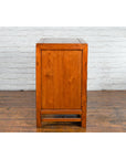 Chinese Qing Dynasty 19th Century Two-Toned Elm Cabinet with Burl Wood Accents-14. Asian & Chinese Furniture, Art, Antiques, Vintage Home Décor for sale at FEA Home