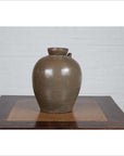 Chinese Qing Dynasty Glazed Water Jug with Petite Spout from the 19th Century-12. Asian & Chinese Furniture, Art, Antiques, Vintage Home Décor for sale at FEA Home