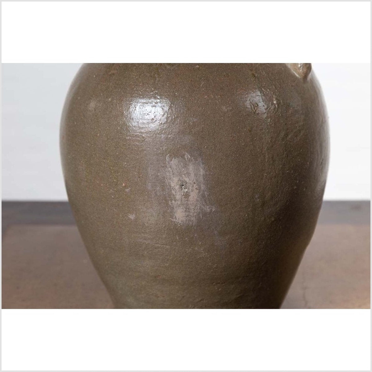 Chinese Qing Dynasty Glazed Water Jug with Petite Spout from the 19th Century-13. Asian & Chinese Furniture, Art, Antiques, Vintage Home Décor for sale at FEA Home