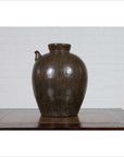 Chinese Qing Dynasty Glazed Water Jug with Petite Spout from the 19th Century-6. Asian & Chinese Furniture, Art, Antiques, Vintage Home Décor for sale at FEA Home