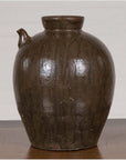 Chinese Qing Dynasty Glazed Water Jug with Petite Spout from the 19th Century-2. Asian & Chinese Furniture, Art, Antiques, Vintage Home Décor for sale at FEA Home
