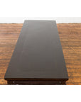 Chinese Qing Dynasty Low Kang Coffee Table with Carved Apron and Dark Lacquer-14. Asian & Chinese Furniture, Art, Antiques, Vintage Home Décor for sale at FEA Home