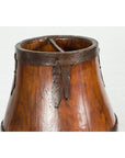 Chinese Qing Dynasty Period 19th Century Pear-Shaped Wooden Grain Basket-11. Asian & Chinese Furniture, Art, Antiques, Vintage Home Décor for sale at FEA Home