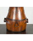 Chinese Qing Dynasty Period 19th Century Pear-Shaped Wooden Grain Basket-4. Asian & Chinese Furniture, Art, Antiques, Vintage Home Décor for sale at FEA Home