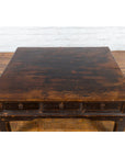 Chinese Qing Dynasty Period Brown Lacquered Coffee Table with Original Finish-4. Asian & Chinese Furniture, Art, Antiques, Vintage Home Décor for sale at FEA Home