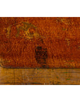 Chinese Qing Dynasty Period Lacquered Leather Trunk with Distressed Patina-16. Asian & Chinese Furniture, Art, Antiques, Vintage Home Décor for sale at FEA Home