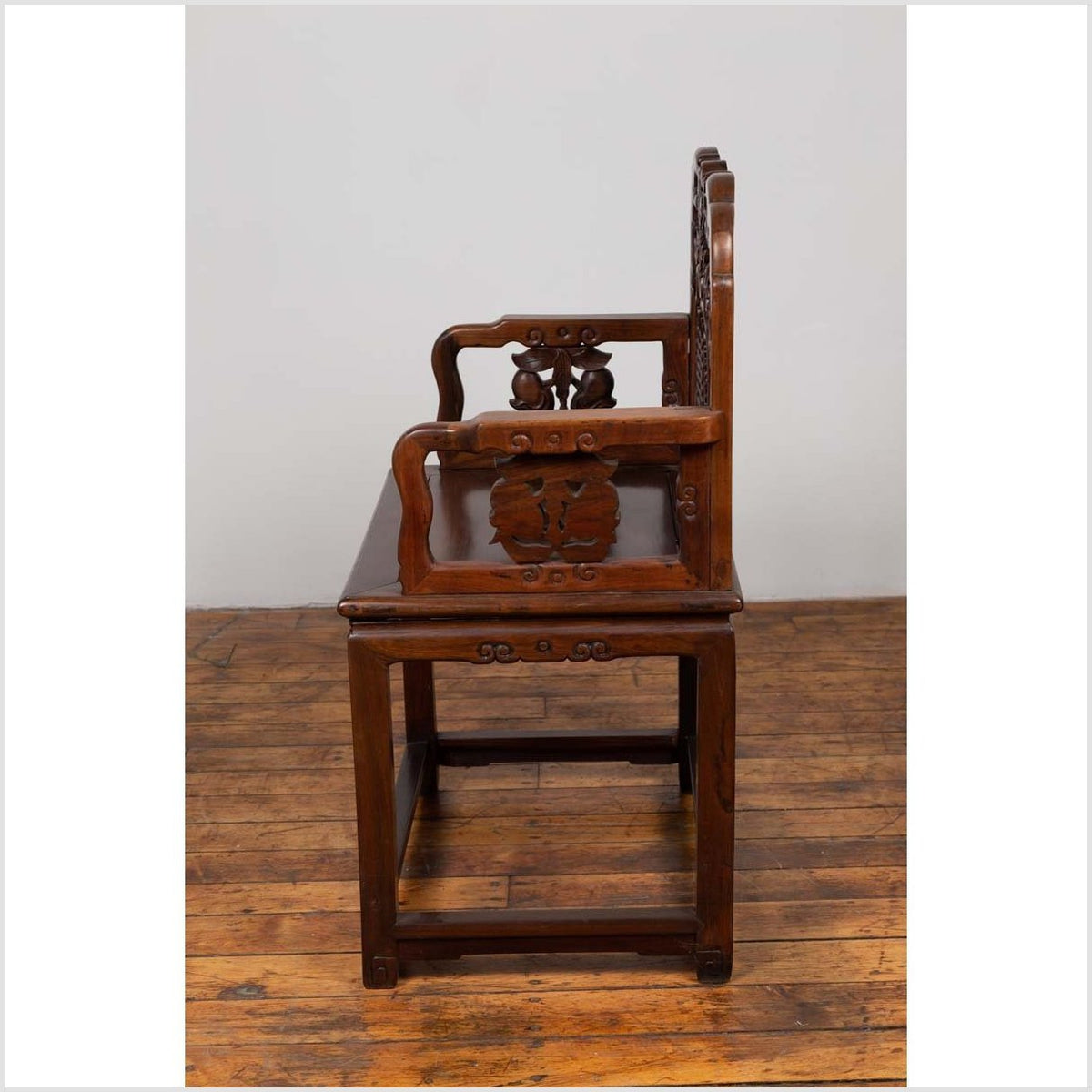 19th Century Chinese Rosewood Chair-15. Asian & Chinese Furniture, Art, Antiques, Vintage Home Décor for sale at FEA Home