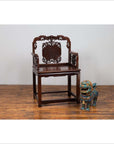 19th Century Chinese Rosewood Chair-16. Asian & Chinese Furniture, Art, Antiques, Vintage Home Décor for sale at FEA Home