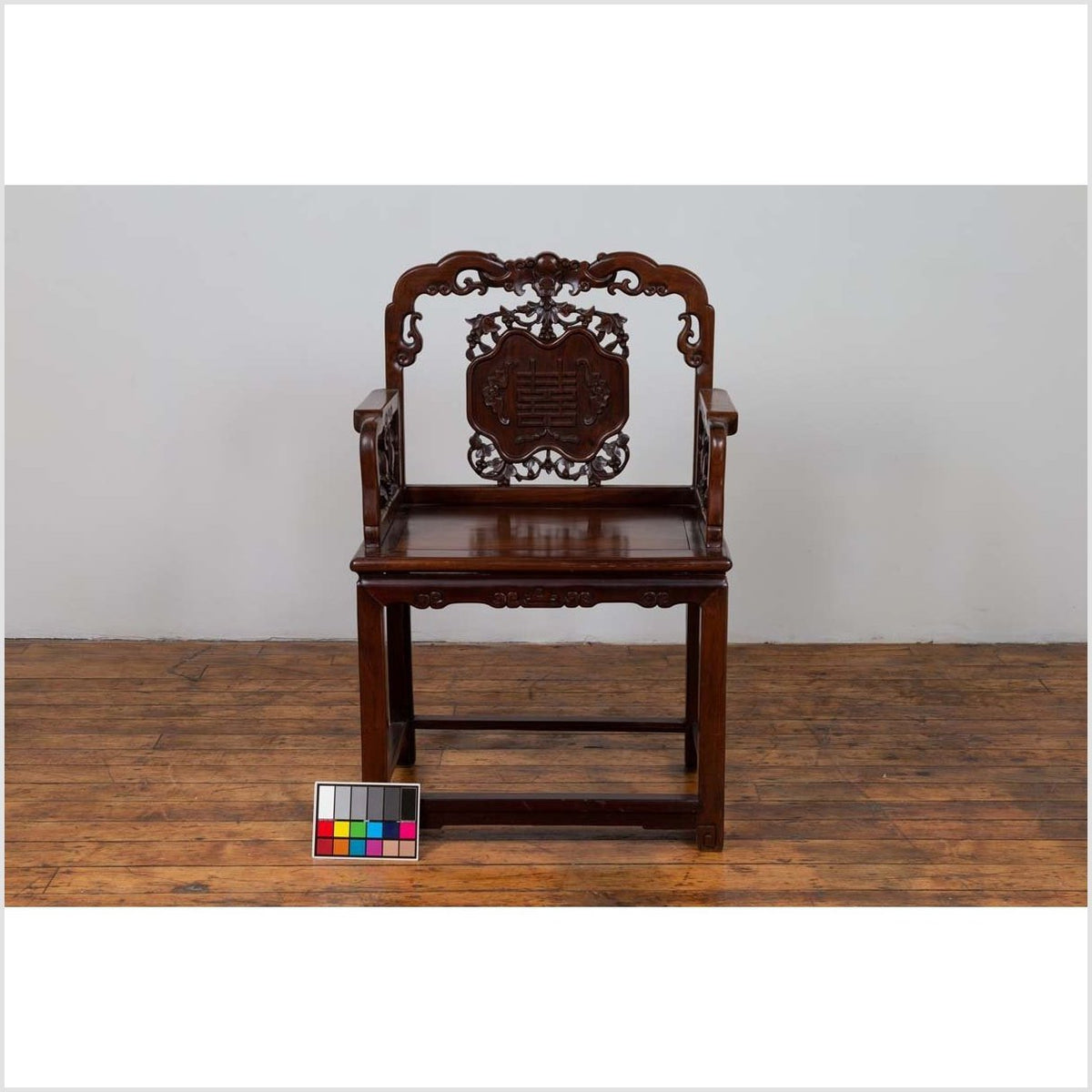 19th Century Chinese Rosewood Chair-3. Asian & Chinese Furniture, Art, Antiques, Vintage Home Décor for sale at FEA Home