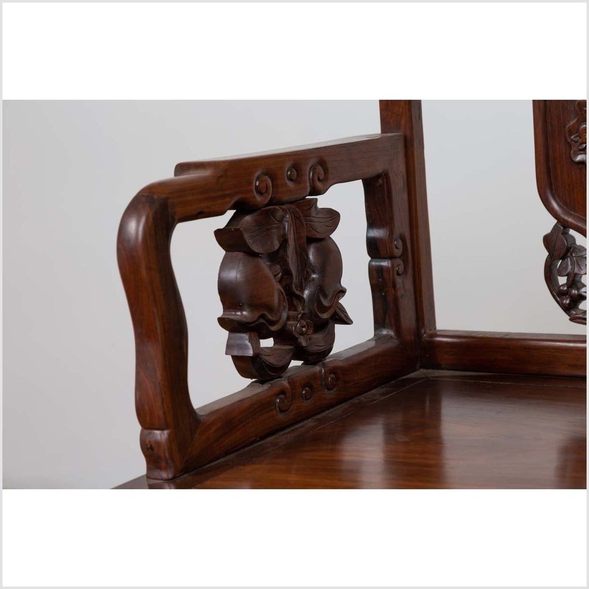 19th Century Chinese Rosewood Chair-7. Asian & Chinese Furniture, Art, Antiques, Vintage Home Décor for sale at FEA Home