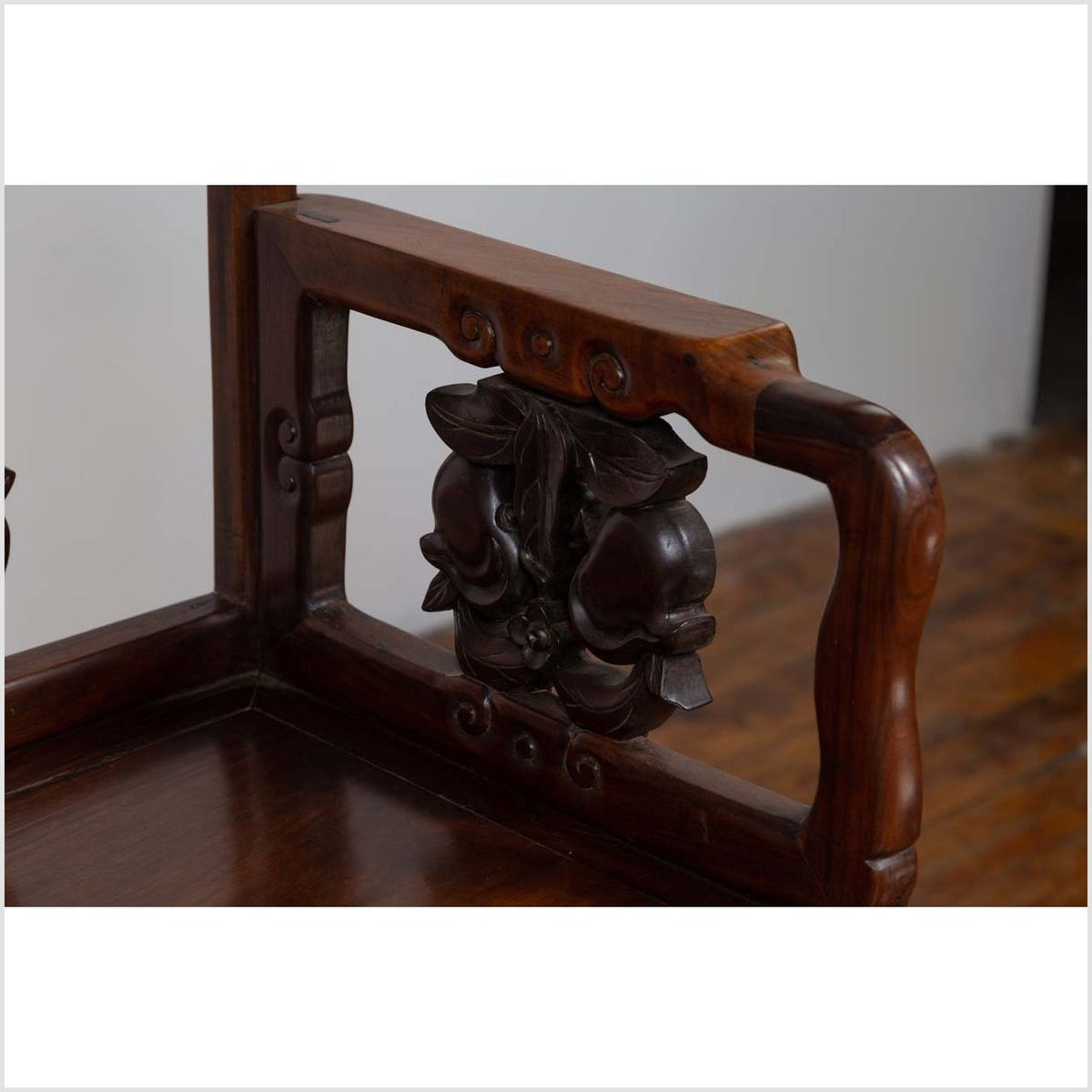 19th Century Chinese Rosewood Chair-8. Asian & Chinese Furniture, Art, Antiques, Vintage Home Décor for sale at FEA Home