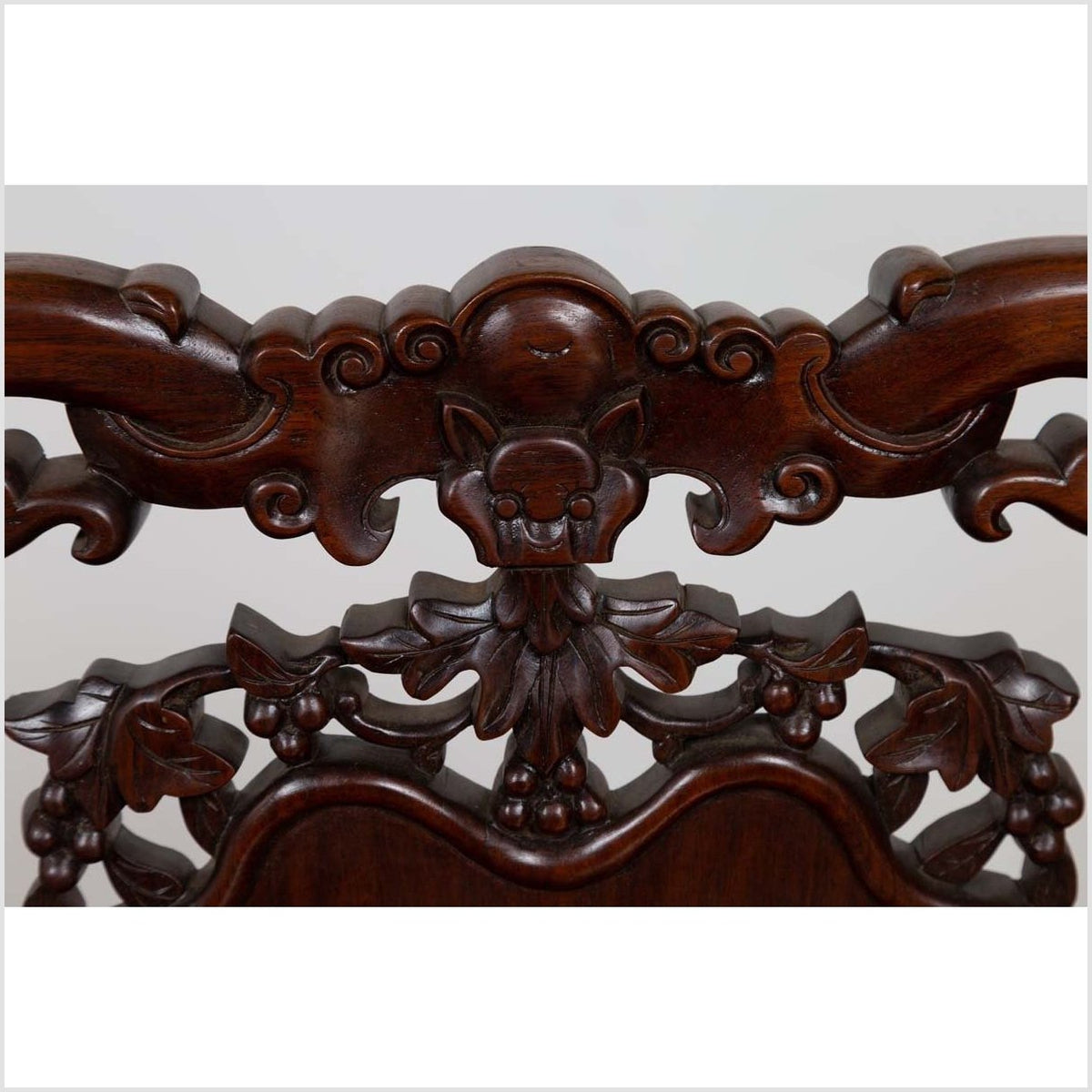 19th Century Chinese Rosewood Chair-10. Asian & Chinese Furniture, Art, Antiques, Vintage Home Décor for sale at FEA Home