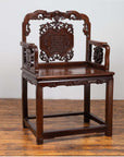 19th Century Chinese Rosewood Chair-2. Asian & Chinese Furniture, Art, Antiques, Vintage Home Décor for sale at FEA Home