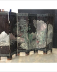 Chinese 6- Panel Ping Feng-13. Asian & Chinese Furniture, Art, Antiques, Vintage Home Décor for sale at FEA Home