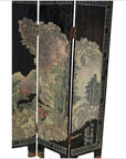 Chinese 6- Panel Ping Feng-3. Asian & Chinese Furniture, Art, Antiques, Vintage Home Décor for sale at FEA Home
